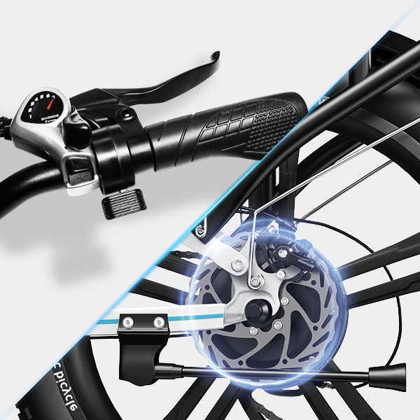 Auloor Foldable Electric 20'x4' Fat Tire