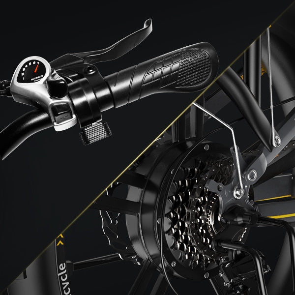 Auloor Foldable Electric 20'x4' Fat Tire