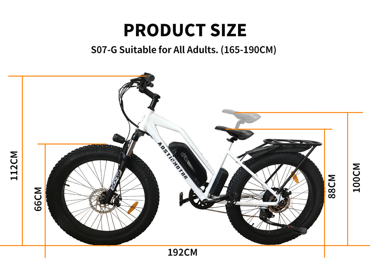 AOSTIRMOTOR 26" - Fat Tire