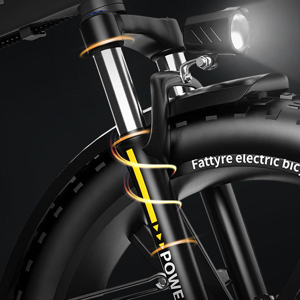 Auloor Foldable Electric 20'x4' Fat Tire
