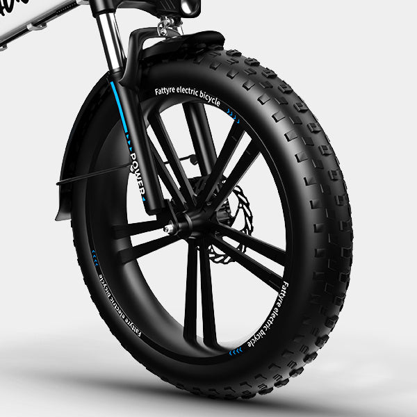 Auloor Foldable Electric 20'x4' Fat Tire