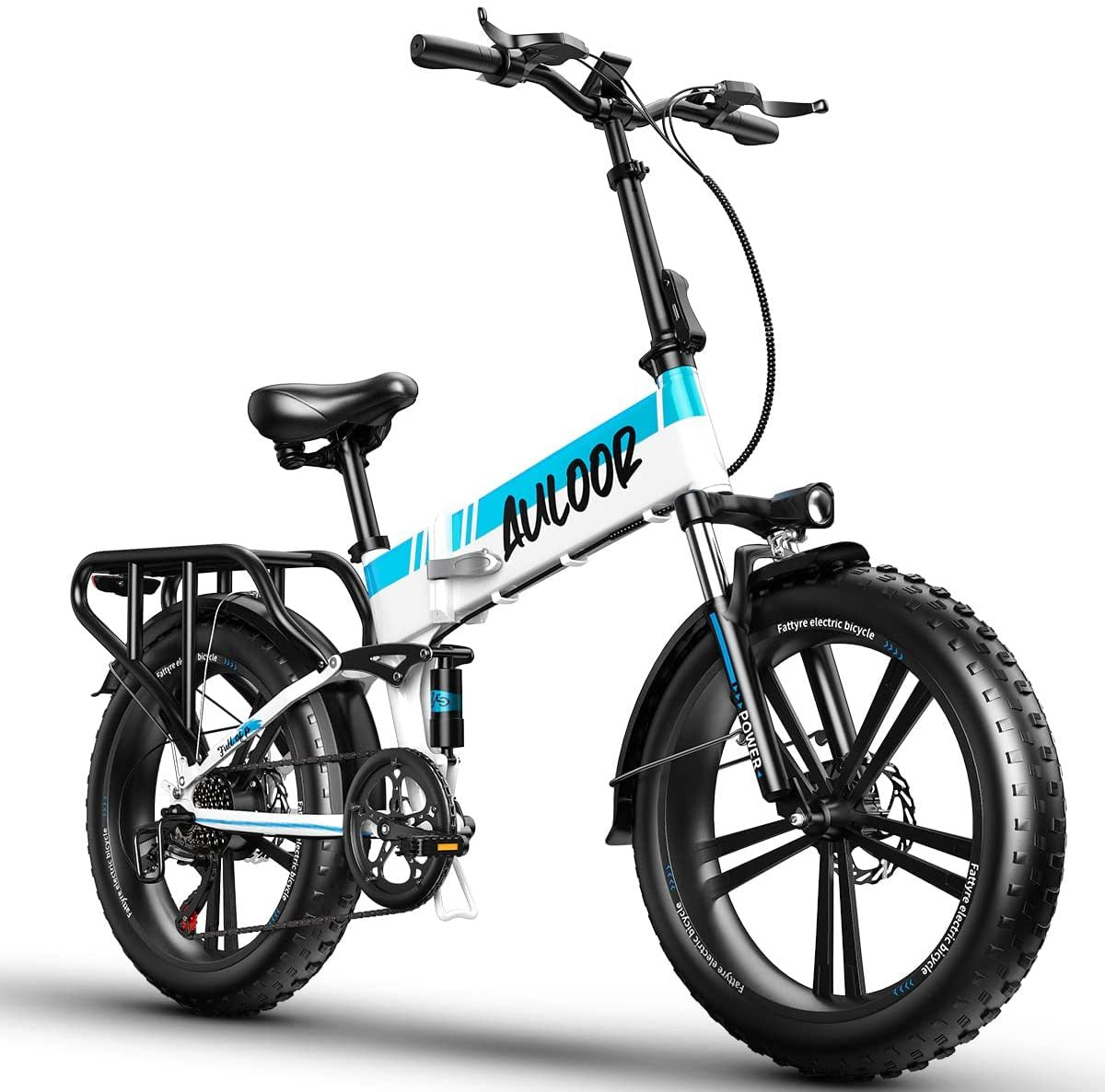 Auloor Foldable Electric 20'x4' Fat Tire
