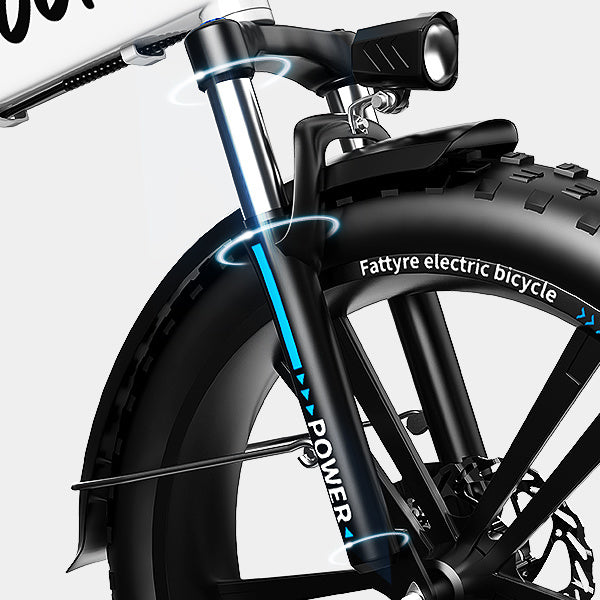 Auloor Foldable Electric 20'x4' Fat Tire