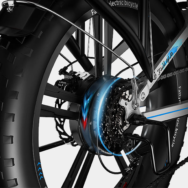 Auloor Foldable Electric 20'x4' Fat Tire