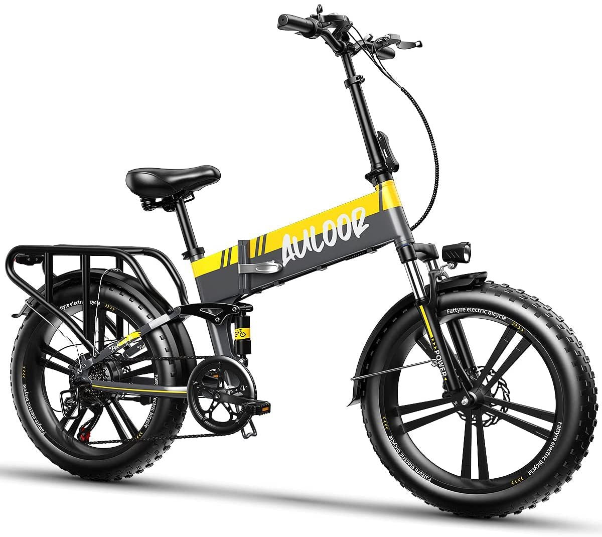 Auloor Foldable Electric 20'x4' Fat Tire